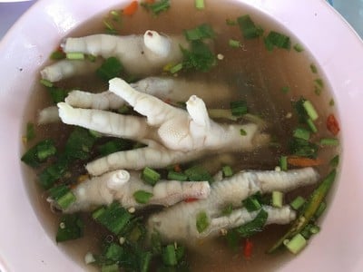 เมนูของร้าน เจ๊หงษ์ข้าวมันไก่ กัลปพฤกษ์