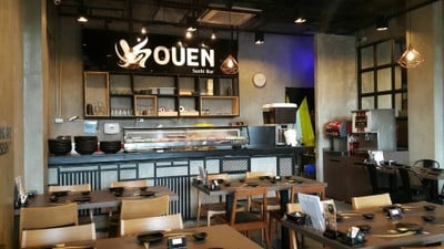 บรรยากาศ Kouen Sushi Bar แอมปาร์ค จุฬา