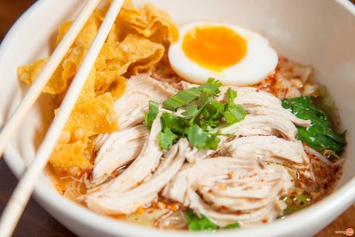 เมนูของร้าน ก๋วยเตี๋ยวต้มยำสยาม @เทพกษัตรีย์