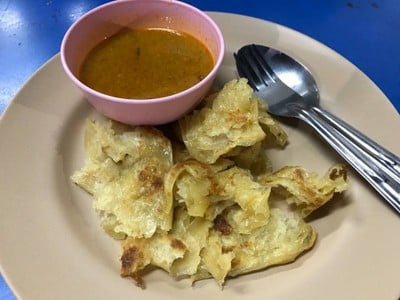 โรตีสวนหลวง ถนนเจ้าฟ้า