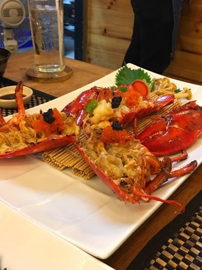 Lobster ย่างเกลือ