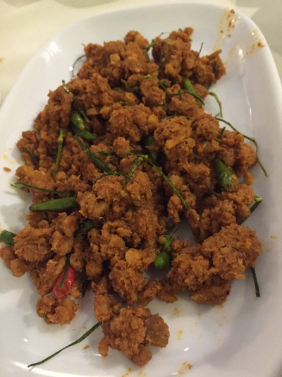 คั่วกลิ้งหมูสับ