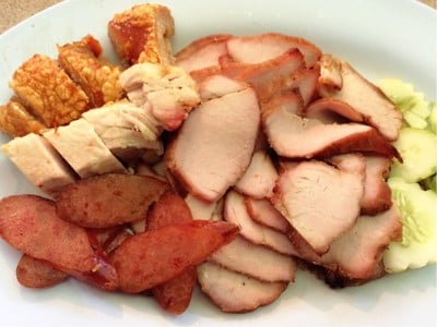 เมนูของร้าน หมูแดงนายไซ (เตาปูน) ซอย.เตาปูนแมนชั่น / บางซื่อ