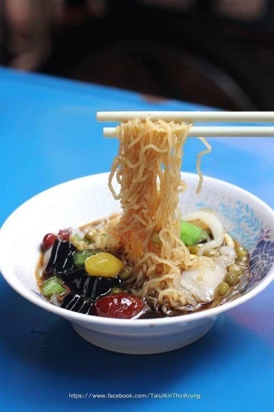 เมนูของร้าน หมี่หวานเจ๊หมวย