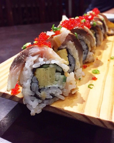 Tuna and Foie Gras Roll