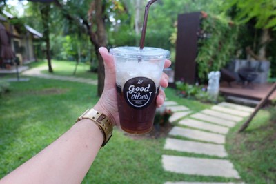 อเมริกาโน่เย็น (กาแฟดำเย็น)