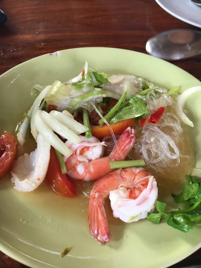 ยำวุ้นเส้นทะเล