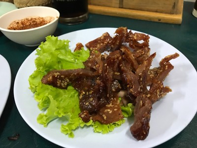 หมูแดดเดียว