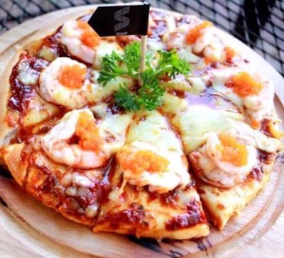 ข้าวไข่ข้นต้มยำ Snap cafe'