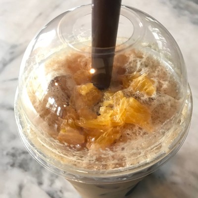 Iced Orange Dream Latte