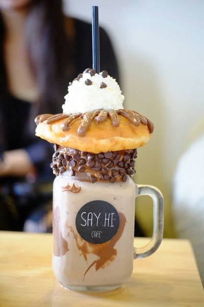 เมนูของร้าน Say Hi Cafe อาหารเกาหลี ไทรม้า