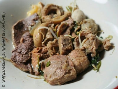 เมนูของร้าน เนื้อตุ๋นเอกโอชา