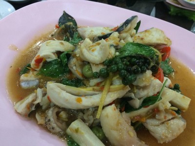 ปลาอินทรีย์ผัดฉ่า