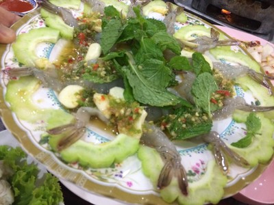 กุ้งแช่นำ้ปลา