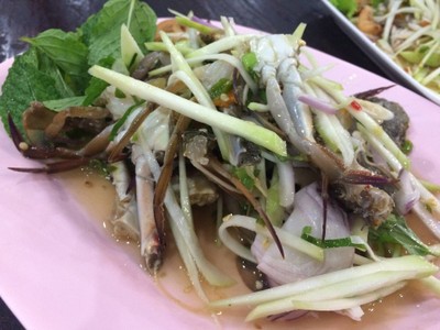 ยำปูม้า