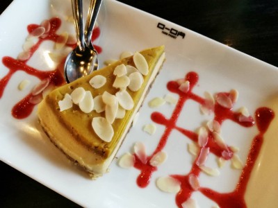 Raw mango cake