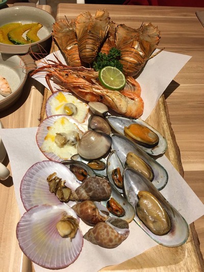 กุ้งกั้งและบรรดาน้องหอยย่าง