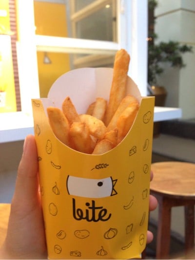 เมนูของร้าน Bite Chicken ท่ามหาราช
