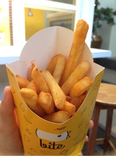 เมนูของร้าน Bite Chicken ท่ามหาราช