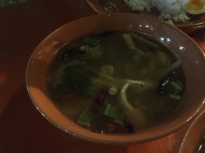 ต้มยำเห็ดน้ำใส