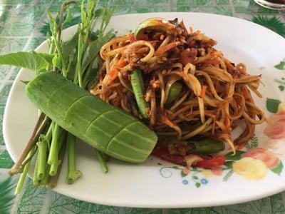 ตำปูปลาร้า