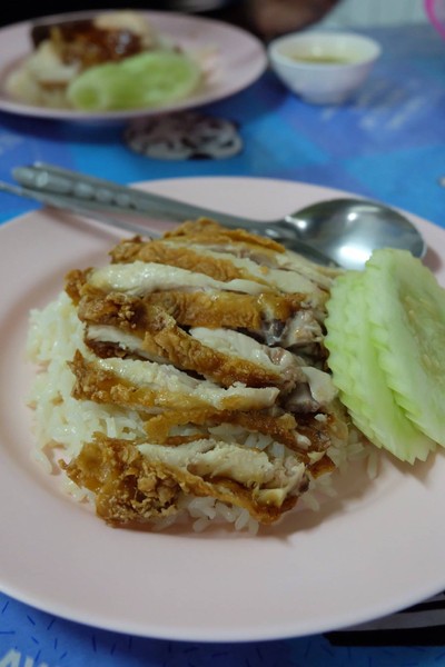 ข้าวมันไก่ทอด (ธรรมดา)