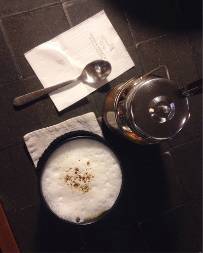 คาปูชิโน่ร้อน