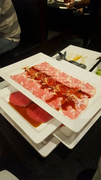 เมนูของร้าน Niku King Yakiniku Buffet รามอินทรา 57
