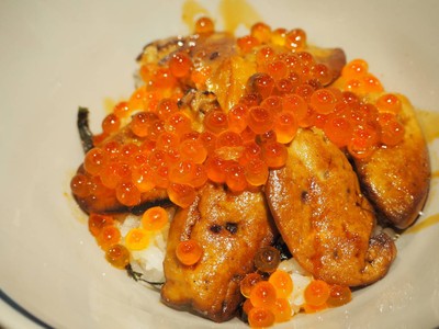 Foie Gras Ikura Don