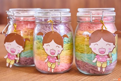 Candy Dreams glass jar