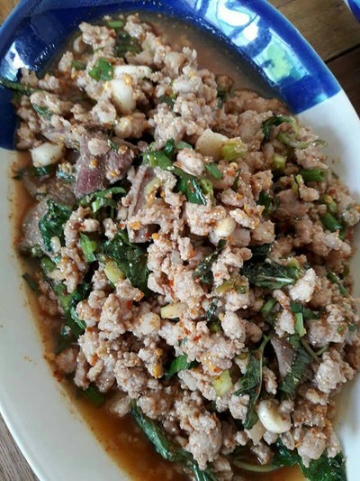 ลาบหมู