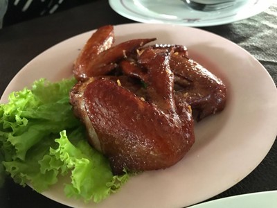 ปีกไก่รมควัน