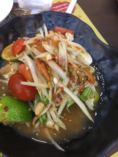 ตำไทยไข่เค็ม