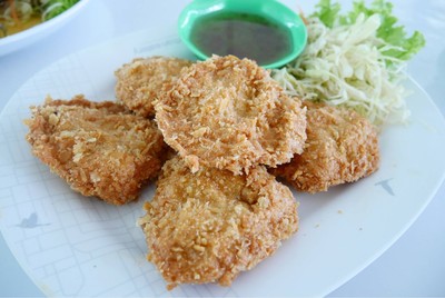 ทอดมันกุ้ง (120฿)
