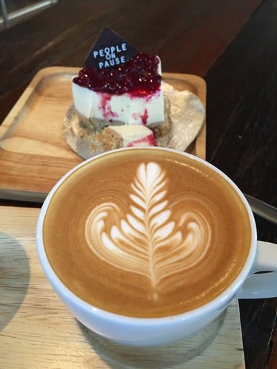 เมนูของร้าน People On Pause Cafe