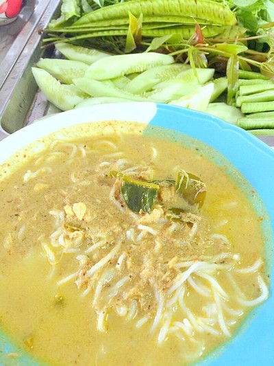 เมนูของร้าน ขนมจีนเมืองคอนเส้นสด