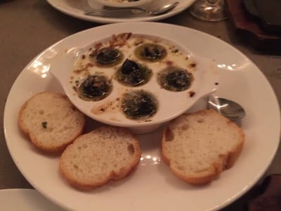 Escargot with Butter and Garlic