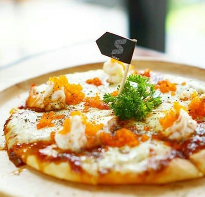 เมนูของร้าน ข้าวไข่ข้นต้มยำ Snap cafe'
