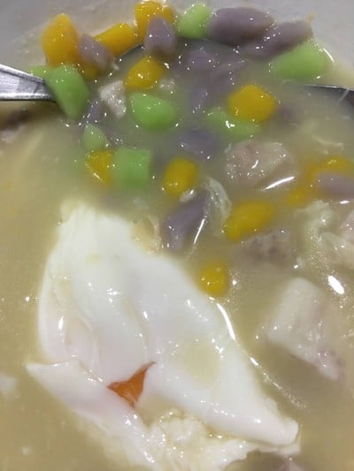 เมนูของร้าน บัวลอยไข่หวาน คุณยายไข่