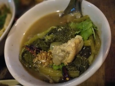 เมนูของร้าน เฮือนภูเชียง(เฮือนเวียงเชียงแสน)