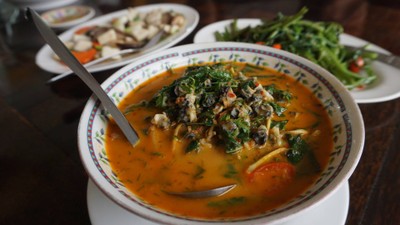 แกงคั่วหอยขม