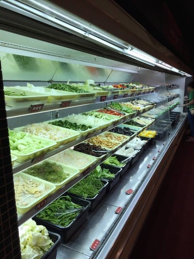 ผักให้เลือกมากมาย