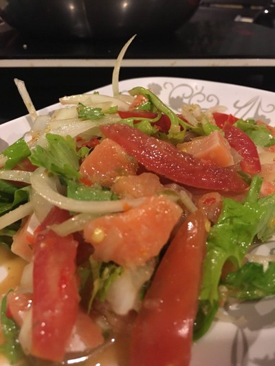 ยำแซลม่อน