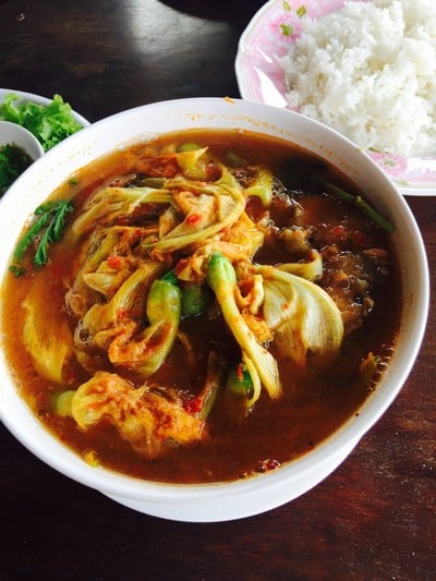 แกงส้ม ปลาช่อน