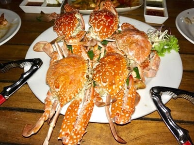 ปูม้านึ่ง 4ตัว/กก