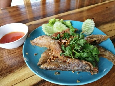 เมนูของร้าน ครัวกุ้งหลวง