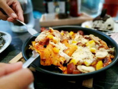 Unforgetable pizza