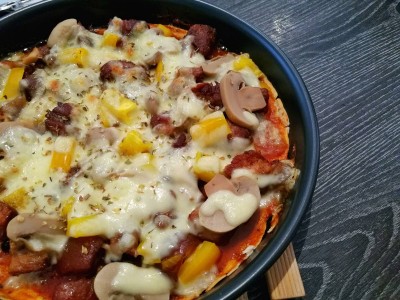 Unforgetable pizza