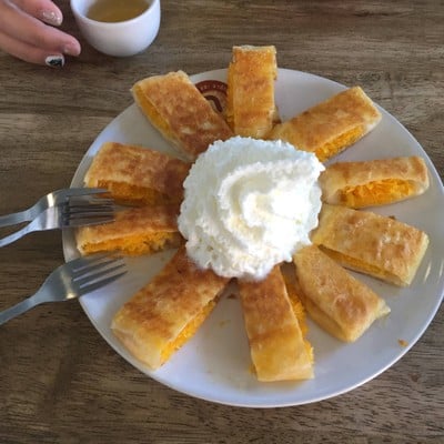 เมนูของร้าน กู โรตีและชาชัก นิมมาน