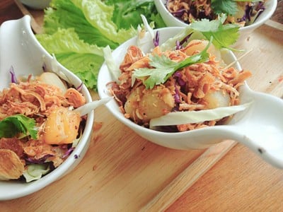 เมนูของร้าน ข้าวไข่ข้นต้มยำ Snap cafe'